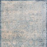 Rosby Performance Area Rug - Light Blue Ivory, 5'3" x 7'8" - Frontgate