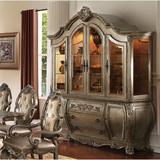 Astoria Grand Rosenfeld China Cabinet Wood/Glass in Brown, Size 94.0 H x 72.0 W x 23.0 D in | Wayfair BAEFD97C81A340CDBC28A5CB02DFF746