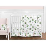 Sweet Jojo Designs Cactus Floral 11 Piece Crib Bedding Set Polyester, Size 36.0 W in | Wayfair CactusFloral-PK-11