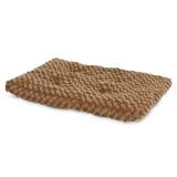 Petmate Plush Kennel Dog Mat Polyester in Brown, Size 2.25 H x 23.5 W x 16.5 D in | Wayfair 26864