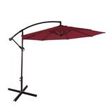 Alcott Hill® Karr 10' Cantilever Umbrella Metal in Red | Wayfair 69D88C1D87754D17AD9F2B2B0D4D6D44