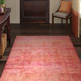 Brown Area Rug - Bungalow Rose Glasser Abstract Multi-color Area Rug Polyester in Brown, Size 0.2 D in | Wayfair 4554EFE99FF14DAEB7BC9C23EE0BBB42
