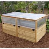 Outdoor Living Today 6 ft x 3 ft Cold-Frame Greenhouse Polycarbonate Panels, Size 33.5 H x 72.0 W in | Wayfair RB63MGH