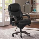 La-Z-Boy Delano Ergonomic Executive Chair Upholstered in Black, Size 48.0 H x 27.5 W x 32.25 D in | Wayfair CHR10045B