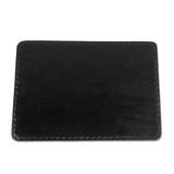 Leather mousepad, 'Elegant Pad in Black'