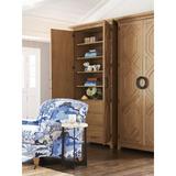 Barclay Butera Newport China Cabinet Wood in Brown, Size 88.0 H x 46.0 W x 24.0 D in | Wayfair 01-0920-975