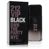 212 Vip Black For Men By Carolina Herrera Eau De Parfum Spray 6.8 Oz