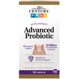 "Advanced Probiotic, Ultra Potency, 60 Capsules, 21st Century HealthCare"
