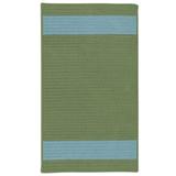 Bay Isle Home™ Sumrall Hand-Braided Green/Area Rug Polypropylene in Blue, Size 60.0 W x 0.5 D in | Wayfair B6AC29C67F60444F84AF74A04904CE6A