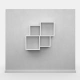 Corrigan Studio® 4 Piece Square Cubby Shelf Wood in White, Size 28.35 H x 39.0 W x 8.66 D in | Wayfair 311947C4C6F54D868F6833D078BA885D