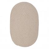 Brown/White Area Rug - August Grove® Madilyn Woven Reversible Area Rug Polypropylene/Cotton in Brown/White, Size 60.0 W x 0.5 D in | Wayfair