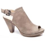 Wake Up Peep Toe Bootie - Brown - Chinese Laundry Boots