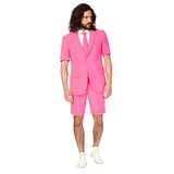 Men's OppoSuits Slim-Fit Novelty Suit & Tie Set, Size: 42 - Regular, Pink