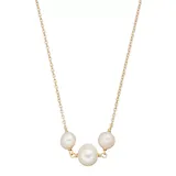 "Sterling Silver Freshwater Cultured Pearl Choker Necklace, Women's, Size: 13"", White"