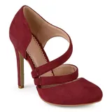 Journee Collection Zeera Women's High Heels, Girl's, Size: Medium (8), Dark Red