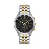 Caravelle by Bulova Men's Two Tone Stainless Steel Chronograph Watch - 45A143, Size: Large, Multicolor