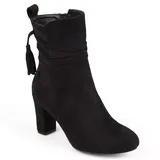 Journee Collection Zuri Women's Ankle Boots, Girl's, Size: Medium (10), Black