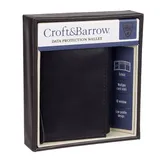 Men's Croft & Barrow RFID-Blocking Trifold Wallet, Black