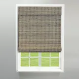 Radiance Cordless Bamboo Privacy Shade, Grey, 23X64