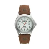 Timex Men's Expedition Field Leather Watch - T443819J, Brown