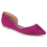 Journee Collection Ester Women's D'Orsay Flats, Girl's, Size: Medium (7.5), Purple