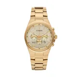 Citizen Men's Stainless Steel Chronograph Watch - AN8172-53P, Size: Large, Yellow