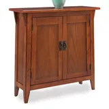 Leick Furniture Mission Entryway Cabinet, Brown