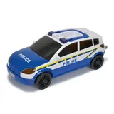 Dickie Toys Majorette Light and Sound Police Car Carrying Case, Multicolor