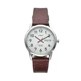 Timex Men's Wardrobe Essentials Leather Watch - T20041JT, Size: Medium, Brown