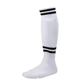 Youth Champion Sports Sock-Style Soccer Shinguards, White