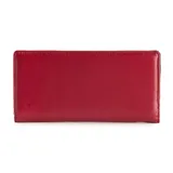 Apt. 9 Lambskin Leather RFID-Blocking Slim Clutch Wallet, Red