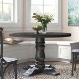 Gracie Oaks Rocio Dining Table Wood in Brown/Gray, Size 30.0 H x 47.0 W x 47.0 D in | Wayfair B223C8C5B20E406FB225CAA95BA69C75