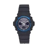 Casio Men's G-Shock Analog & Digital Atomic Solar Watch - AWGM100A-1A, Black