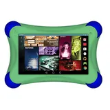 Visual Land Prestige Elite 7QL 7-Inch 16GB Android Tablet with Bumper, Green