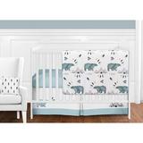 Sweet Jojo Designs Bear Mountain 11 Piece Crib Bedding Set Polyester in Gray | Wayfair BearMountain-11
