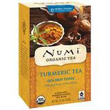 Organic Turmeric Tea, Golden Tonic, 12 Tea Bags, Numi Tea