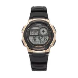 Casio Men's Classic Digital World Time Watch - AE1000W-1A3V, Black