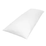 SensorPEDIC Plush Fiber Body Pillow, White, BODY PILLW