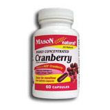 Highly Concentrated Cranberry, 60 Capsules, Mason Natural