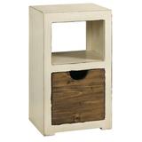 August Grove® Marcellus 29" H x 18" W Cube Bookcase Wood in White, Size 29.0 H x 18.0 W x 14.0 D in | Wayfair 79846E64E70B4B0BBD847E6684C7E289