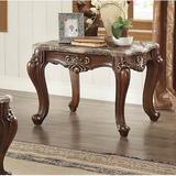 Astoria Grand Camren End Table Wood in Brown/Red, Size 24.0 H x 30.0 W x 30.0 D in | Wayfair C1BBB811C2DC43C7A192A3207BAEFCC5