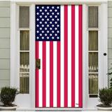 The Holiday Aisle® Patriotic Front Door Mural Plastic in Blue/Red/White, Size 80.0 H x 36.0 W x 1.0 D in | Wayfair 0BC76DFAF276415EA3930EFA0AE5A2EC