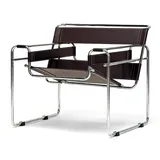 Baxton Studio Jericho Mid-Century Modern Accent Chair, Brown