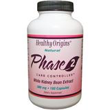 Natural Phase 2 Carb Controller, 500 mg, 180 Capsules, Healthy Origins