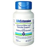 Advanced Olive Leaf Vascular Support with Celery Seed Extract, 60 Vegetarian Capsules, Life Extension