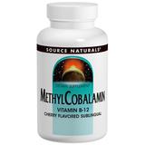 Methylcobalamin Vitamin B-12 Fast Melt, 5 mg, 60 Tablets, Source Naturals