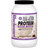 100% Natural Dual Action Protein Powder, Natural Chocolate Flavor, 2.1 lb, Bluebonnet Nutrition