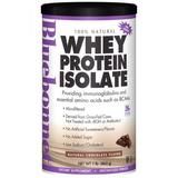 100% Natural Whey Protein Isolate Powder, Natural Chocolate Flavor, 2 lb, Bluebonnet Nutrition