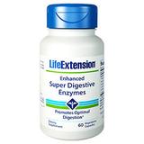 Enhanced Super Digestive Enzymes, 60 Vegetarian Capsules, Life Extension