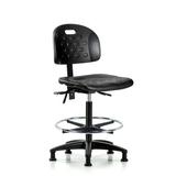 Symple Stuff Allyssa Drafting Chair in Black, Size 34.5 H x 25.0 W x 25.0 D in | Wayfair EEF1CD0D61C24D30A598B522069B2C45